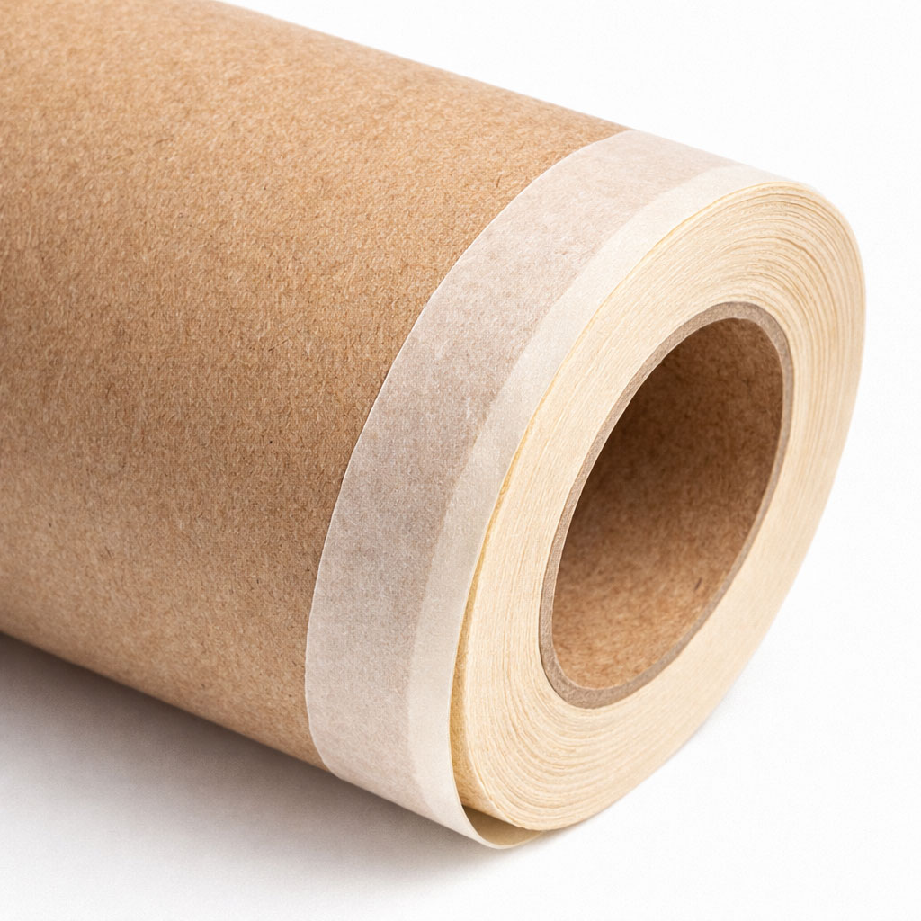 Papel com Fita Adesiva
